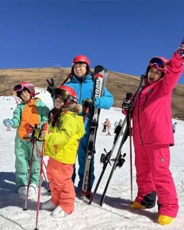 Skiing